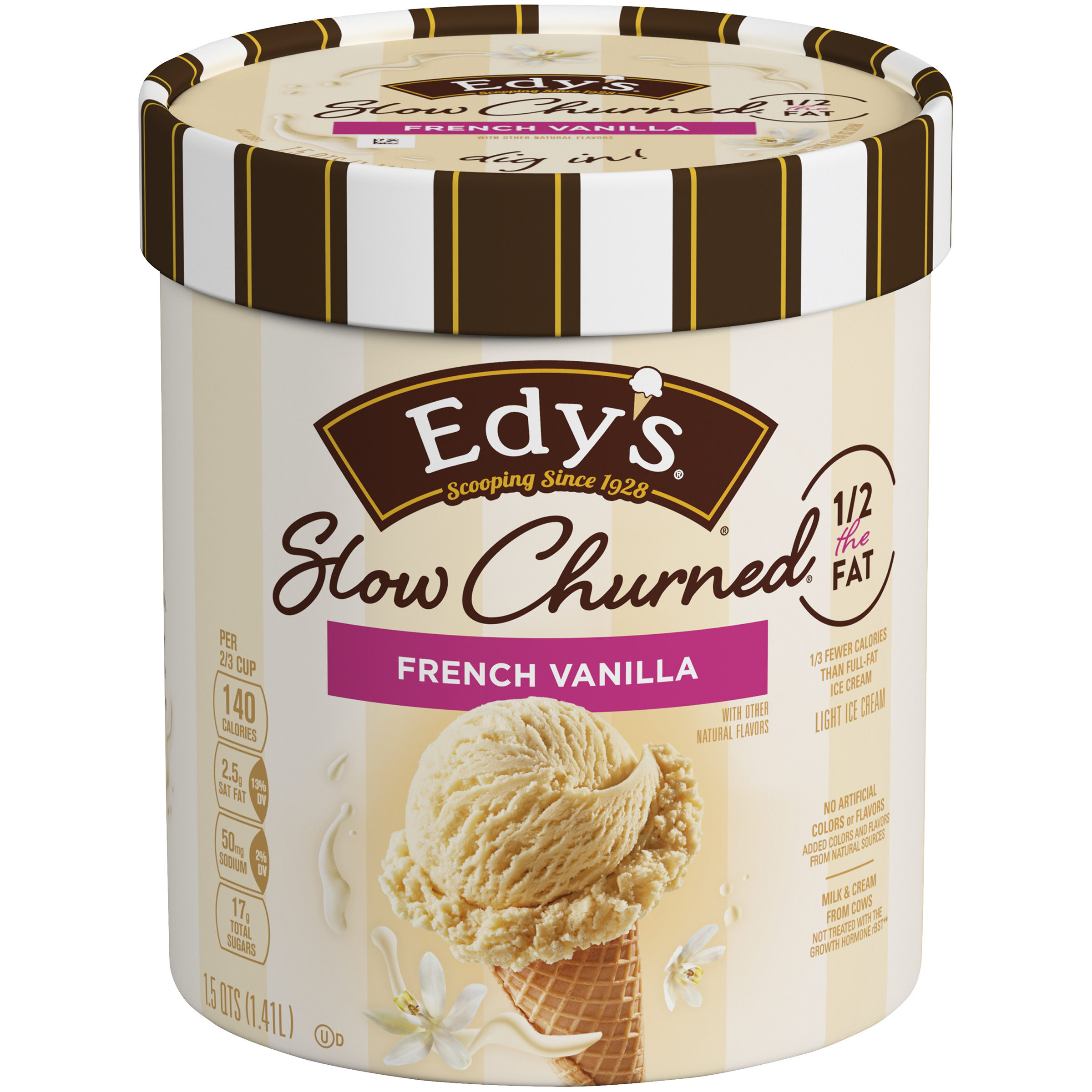 Dreyers Edy S Dreyer S Slow Churned French Vanilla Light Ice Cream Tub 1 41 Liters Walmart Com Dreyers Edy S Dreyer S Slow Churned French Vanilla Light Ice Cream Tub 1 41 Liters Walmart Com