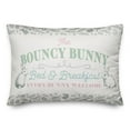 thumbnail image 2 of Creative Products The Bouncy Bunny Bed and Breakfast 20 x 14 Spun Poly Pillow, 2 of 3
