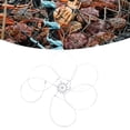 thumbnail image 4 of Piège à Crabes en Aluminium Réutilisable, Corde en Nylon Solide pour Crabes Bleus Rouges, 4 of 7