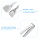 thumbnail image 4 of Pinzas para servir Unique Bargains 2uds 7 Pulgadas Acero Inoxidable Plata, 4 of 5