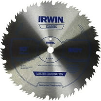 IRWIN Tools Steel Table / Miter Circular Saw Blade, 10-Inch, 80 Tooth 11270ZR