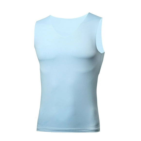 Mens Sleeveless V Neck Undershirt