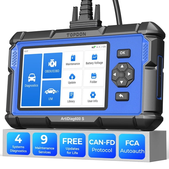 Herramienta de diagnóstico AD600S mejorada del escáner OBD2 TOPDON