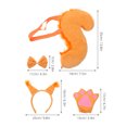 thumbnail image 2 of Phenofice 1 Set Animal Accessories for Photography Props in Orange Cloth, 2 of 8