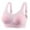 Pink, variant on skpabo Women's Push Up Bra Non-Steel Ring Gathered Nursing Bra Anti-Glare Wipe Daily Bra for Outgoing Holiday Size 8-18