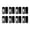 Black #64-514, variant on 8 Sets Magnetic Cabinet Door Catch No-Drill Invisible Thin Magnets Drawer Magnets with Strong Adhesive to Stay Closed Cabinets Latches for Kitchen Bathroom Closet RV Doors Closure