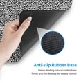 thumbnail image 5 of Pofeuu Black Leopard Print Mouse Pad,Rubber, Multipurpose Comfortable Waterproof Mousepad Desk Mat for Gamer Office Home, 5 of 8