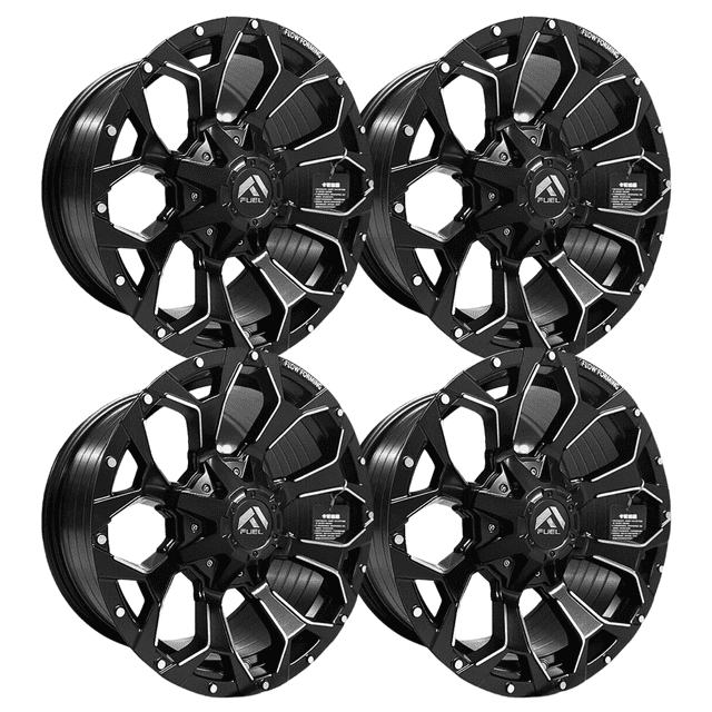 Rines Matt Black Flow Form 17 5X127 Jeep, Cherokee