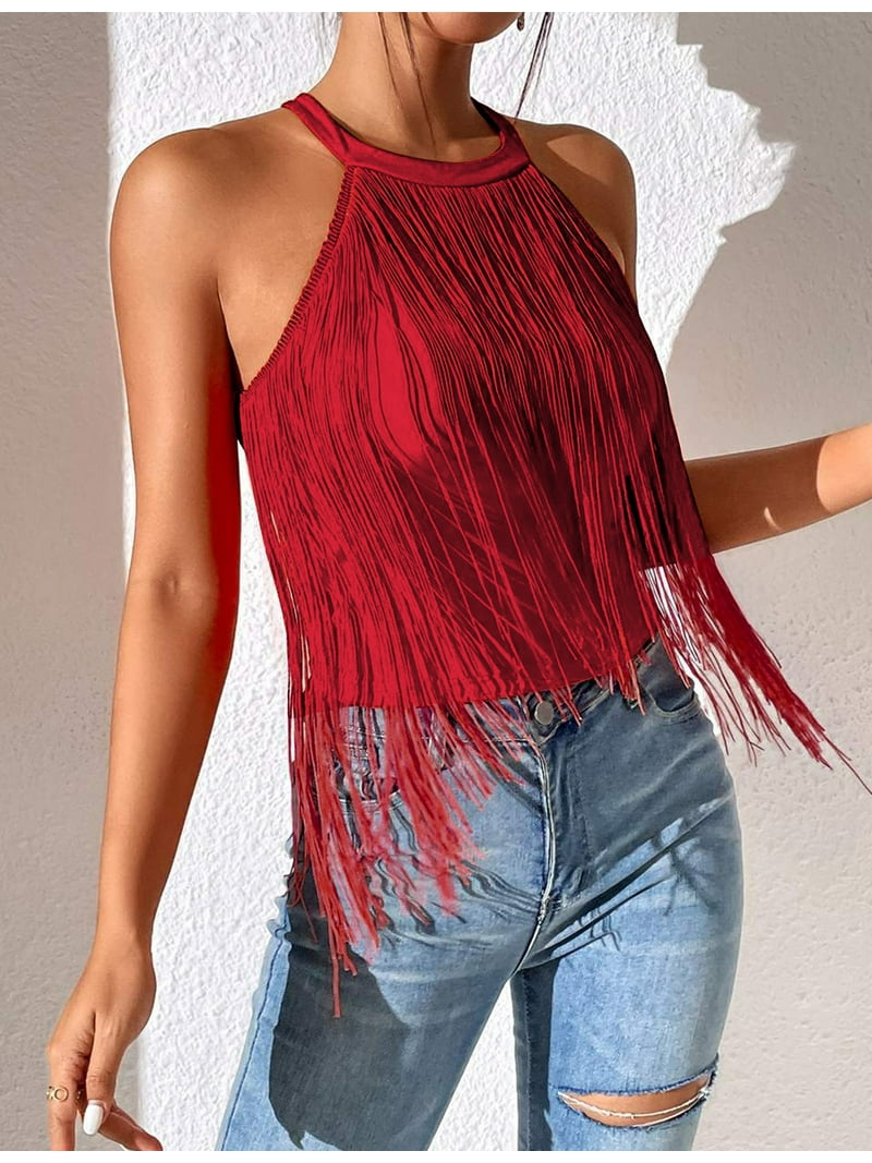 トップス seyto Jacquard fringe sleeveless tops トップス seyto Jacquard fringe sleeveless tops トップス seyto