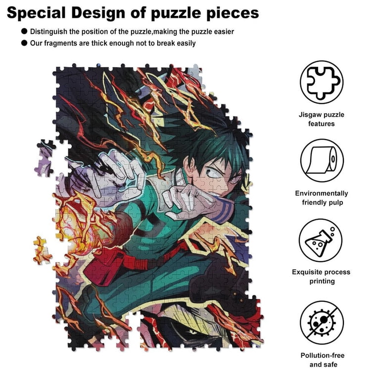 Puzzle my hero academia 500 pcs blanc Ravensburger | La Redoute Puzzle my hero academia 500 pcs blanc Ravensburger | La Redoute