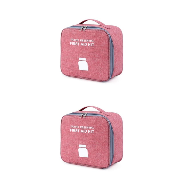 Cateissary Organizador de emergencia Cremallera Bolsa de almacenamiento portátil vacía Estuche de clasificación Type7 NO7