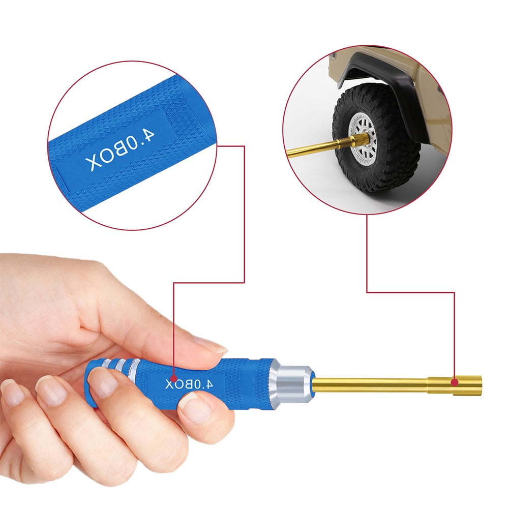 for Precision Hex Screwdriver Set for RC Models - 7 for Durable Tools with Ergonomic