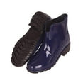 thumbnail image 2 of Women's Rain Boots Travel Outdoor Boots Rubber Non-slip Garden Shoes Casual Waterproof Slip-On Chelsea Booties Shoes, 2 of 3