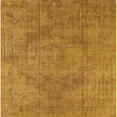 thumbnail image 1 of Ahgly Company Machine Washable Indoor Square Industrial Modern DarkOrange Area Rugs, 7' Square, 1 of 7