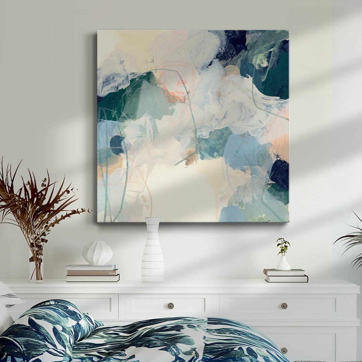 Wexford Home Cloud Gesture II-Premium Gallery Wrapped Canvas, 10" x 10" - Ready to Hang