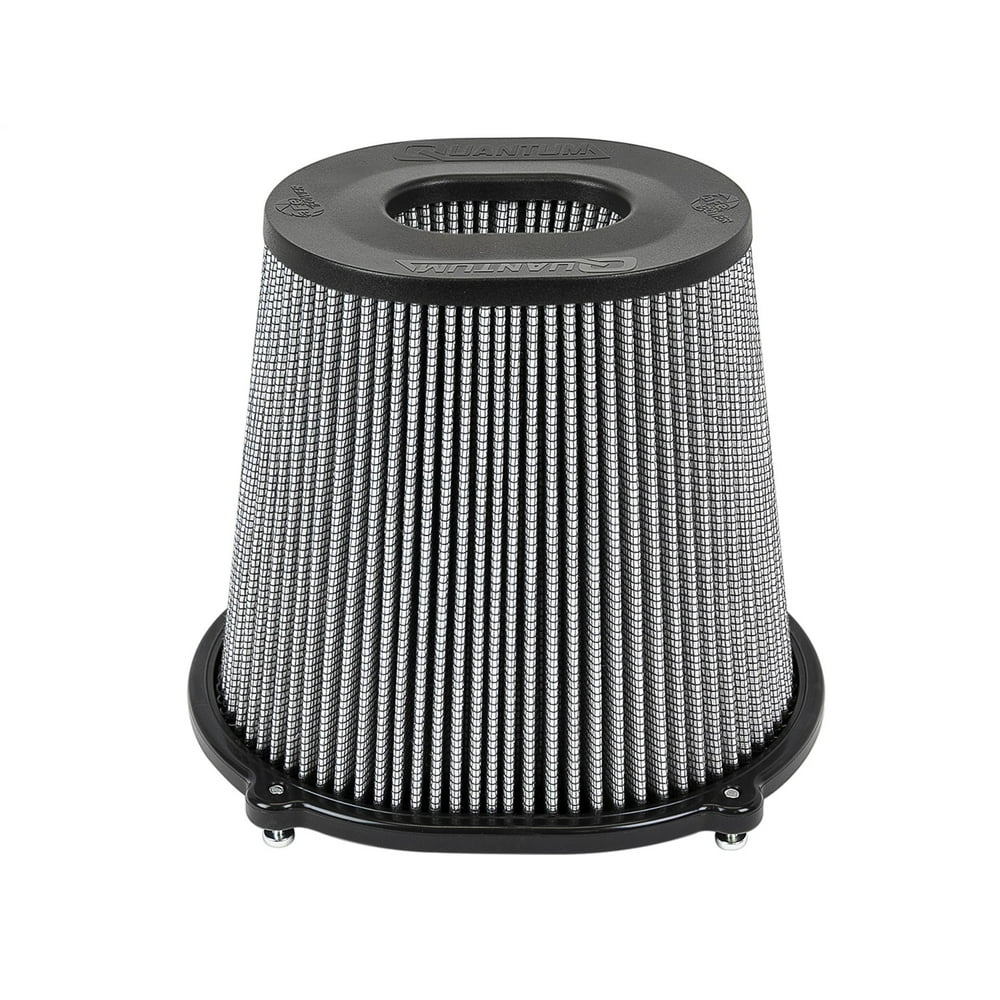 AFE Filters 2191132 QUANTUM Air Intake PRO DRY S Replacement Air Filter; OilFree; 5 in. F x