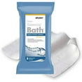 thumbnail image 1 of Essential Comfort Bath Cleansing Washcloths - 1 Package, 8 Cloths - No Rinse Bathing Wipes, Ultra-Soft and Thick Heavyweight Cloth, Light Fragrance…, 1 of 6