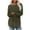 Army Green, variant on SDNall Sweaters For Women,Long Sleeve Shirts For Women 2025 Fall Clothes Tunic Tops Loose Fit Dressy Crewneck Pullover Sweaters Curved Hem