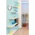 thumbnail image 5 of Infinity Instruments Analog Round White Classic Wall Clocks, 5 of 7