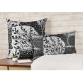 thumbnail image 2 of Vargottam Square Pillow Cover - Decorative Pillow Covers12x12 Inches,PrintedWhite & BlackThemePillowcase, DecorativeSquareCushionCovers, 2 of 4