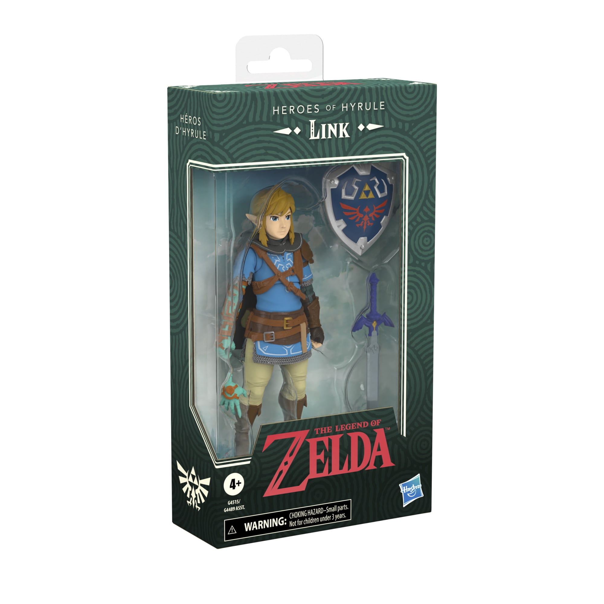 The Legend of Zelda Heroes of Hyrule Link, The Legend of Zelda: Tears of the Kingdom Action Figure (6 in.)