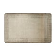 thumbnail image 2 of Zynviq Area Rugs Solid Color 23.6" X 15.7" Throw Rug Linen Washable Rectangular Khaki Small Rug for Sofa, 2 of 6
