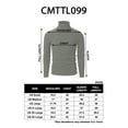 thumbnail image 6 of H2H Mens Casual Slim Fit Turtleneck Pullover Sweater Lightweight Pointed Shoulder Patched (CMTTL099), 6 of 6