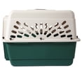 thumbnail image 6 of Petmate Ruffmaxx 28" Portable Dog Kennel Plastoc Pet Carrier for Dogs 20 to 30 lb, Tan/Green, 6 of 9