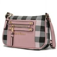 thumbnail image 6 of MKF Collection by Mia K. Elliana Checkered Crossbody Bag, 6 of 7