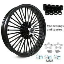 21x3.5 Fat Spoke Front Wheel Spacers for Harley Touring Road King Electra Street Glide 2000-2007