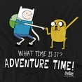 thumbnail image 2 of Adventure Time Fist Bump Unisex Adult T Shirt, Black, 5X-Large, 2 of 6