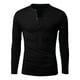 thumbnail image 3 of Playera Slim Fit Hombre Caballero Camisa Botón Manga Larga, 3 of 4