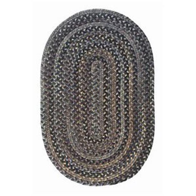 Colonial Mills Rug OH88R048X072 Oak Harbour - Cashew 4 ft. x 6 ft. Braided Rug