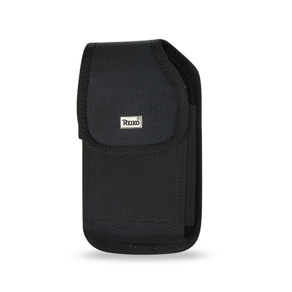 Black Heavy Duty Rugged Metal Clip Case fits GreatCall Lively Flip ...