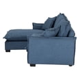 thumbnail image 4 of Sofa-Chaise DICASA Milo Azul para Salas, 4 of 8