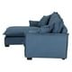 thumbnail image 4 of Sofa-Chaise DICASA Milo Azul para Salas, 4 of 8