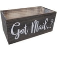 thumbnail image 3 of Got Mail Box For Mail, Farmhouse Mail Organizer, Mail Organizer Tray, Letters Boxes Décor, Organizer, Rustic Wood Box For Home, Brown, 1 unit, 3 of 6