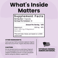 thumbnail image 5 of Luma Nutrition Magnesium Glycinate 1000mg - Pure Magnesium Supplement - Chelated for Maximum Absorption - 60 Capsules, 5 of 10