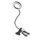 thumbnail image 2 of Lámpara de escritorio LED USB con clip regulable y ajustable para lectura, ideal para tatuajes, belleza y oficina, color negro, 2 of 14