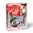 thumbnail image 5 of Melissa & Doug Simmer & Stir Stovetop Play Set with Water WOW!® Color Changing Play Food Preschool Toy Ages 3+, 5 of 11