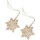 thumbnail image 2 of Adornos decorativos colgantes de copo de nieve de madera con cuerda, disco de madera sin terminar, paquete de 10, 2 of 5