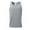 Gray, variant on VBTAPA Racerback Tank Top for Men Sleeveless Workout Shirts Lightweight Quick Dry Running Athletic Undershirts Watermelon Red XXL