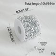 thumbnail image 3 of Birdeem Electroplated Bead Chain Christmas Tree Decoration Diy Material Hanging Christmas Scene Layout, 3 of 10