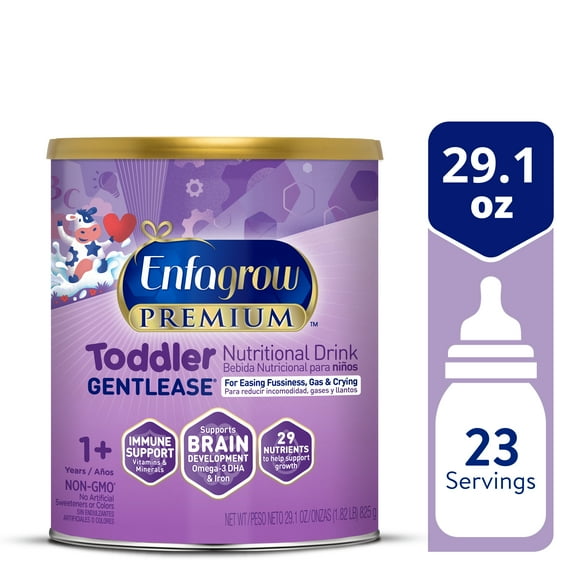 Enfagrow Premium Gentlease Toddler Nutritional Drink, For Sensitive Bellies, 29.1 oz