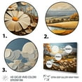 thumbnail image 3 of Designart "Countryside Golden pastures III" Countryside Floater Framed Canvas Print, 3 of 7