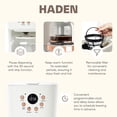 thumbnail image 3 of Haden Coffee Maker & Heritage 1.7 Liter Electric Kettle, Ivory & Copper, 3 of 10