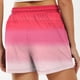 thumbnail image 3 of Pantalones Cortos Largos para las Mujeres, Pantalones Cortos Casuales Impresos de Cintura Alta No Estirable Hechos de Poliéster Transparente Airy para Todo el Uso de Temporada, Pantalones Cortos Casua, 3 of 5