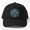 Black, variant on Amicalola Falls State Park Baseball Hat, Heraldic Outdoor Travel Logo Design, Classic Cap