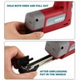 thumbnail image 4 of 3 In 1 Electric Stapler, USB Rechargeable Battery Nailer, 4.2V Electric Household Nailer, Staple Framing Nailer, DIY Woodworking Nailer, Power Tools ,Adjustable, 4 of 7