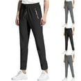 thumbnail image 2 of guisaled Mens Sweatpants with Pockets Open Bottom Summer Lightweight Quick Dry Athletic Pants Solid Color Tapered Workout Jogger Pants, 2 of 8